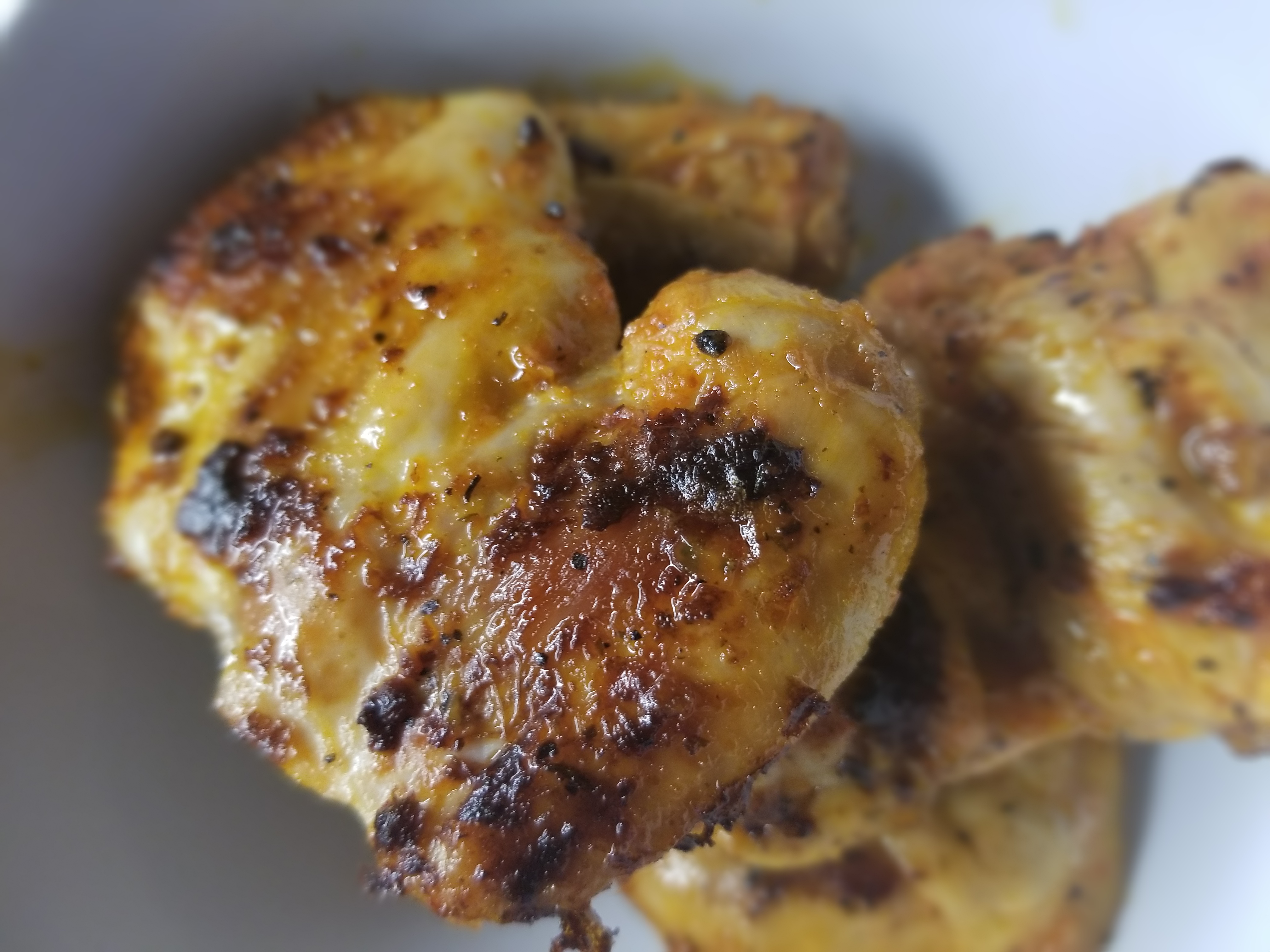 Airfried Chicken Thighs (with parchment paper) – AirGO recipes by EZCuisine