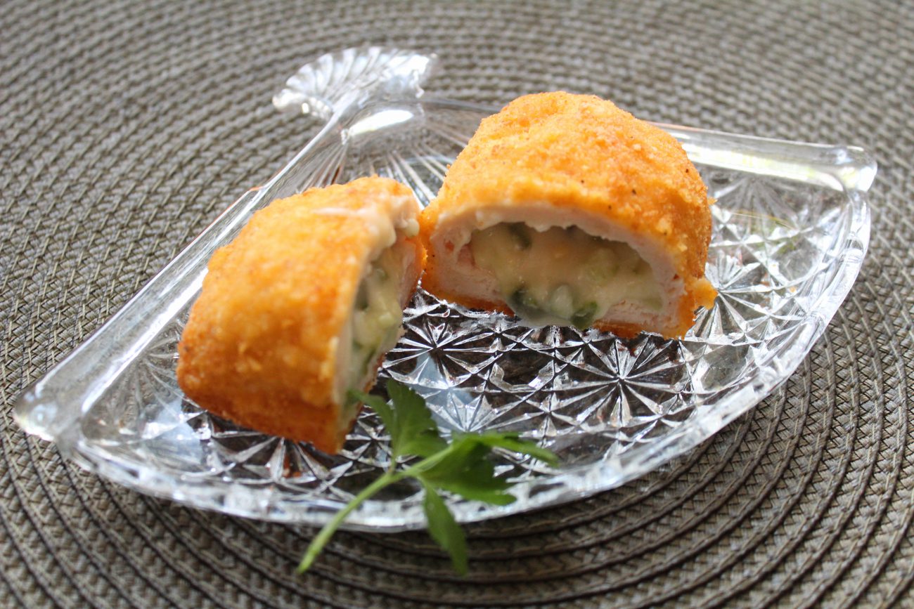 AirGO Cook Frozen Stuffed Chicken Breast AirGO Recipes By EZCuisine