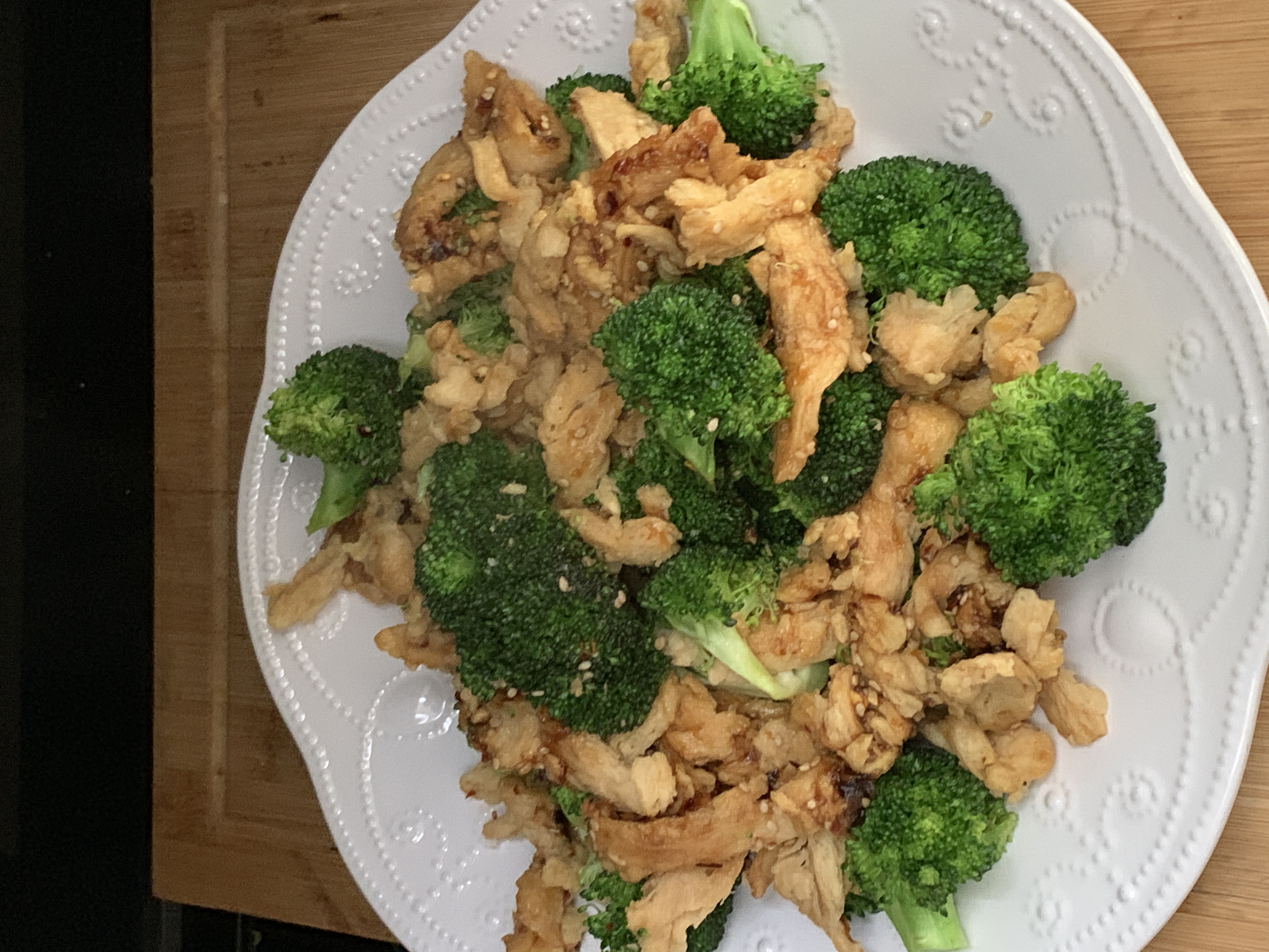 Broccoli Soy Curl Stir Fry – AirGO recipes by EZCuisine