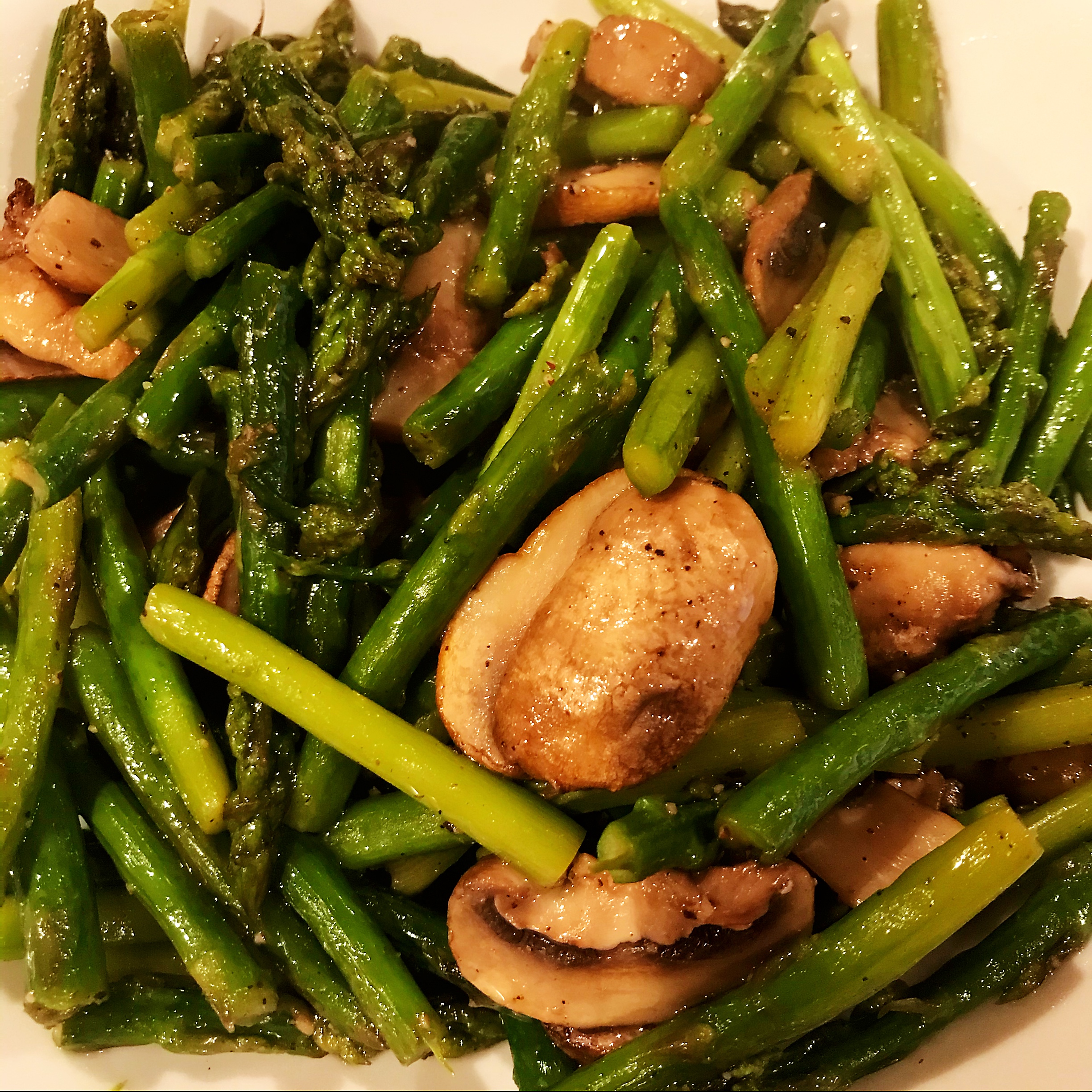 AirGO Grill Asparagus and Mushroom – AirGO recipes by EZCuisine
