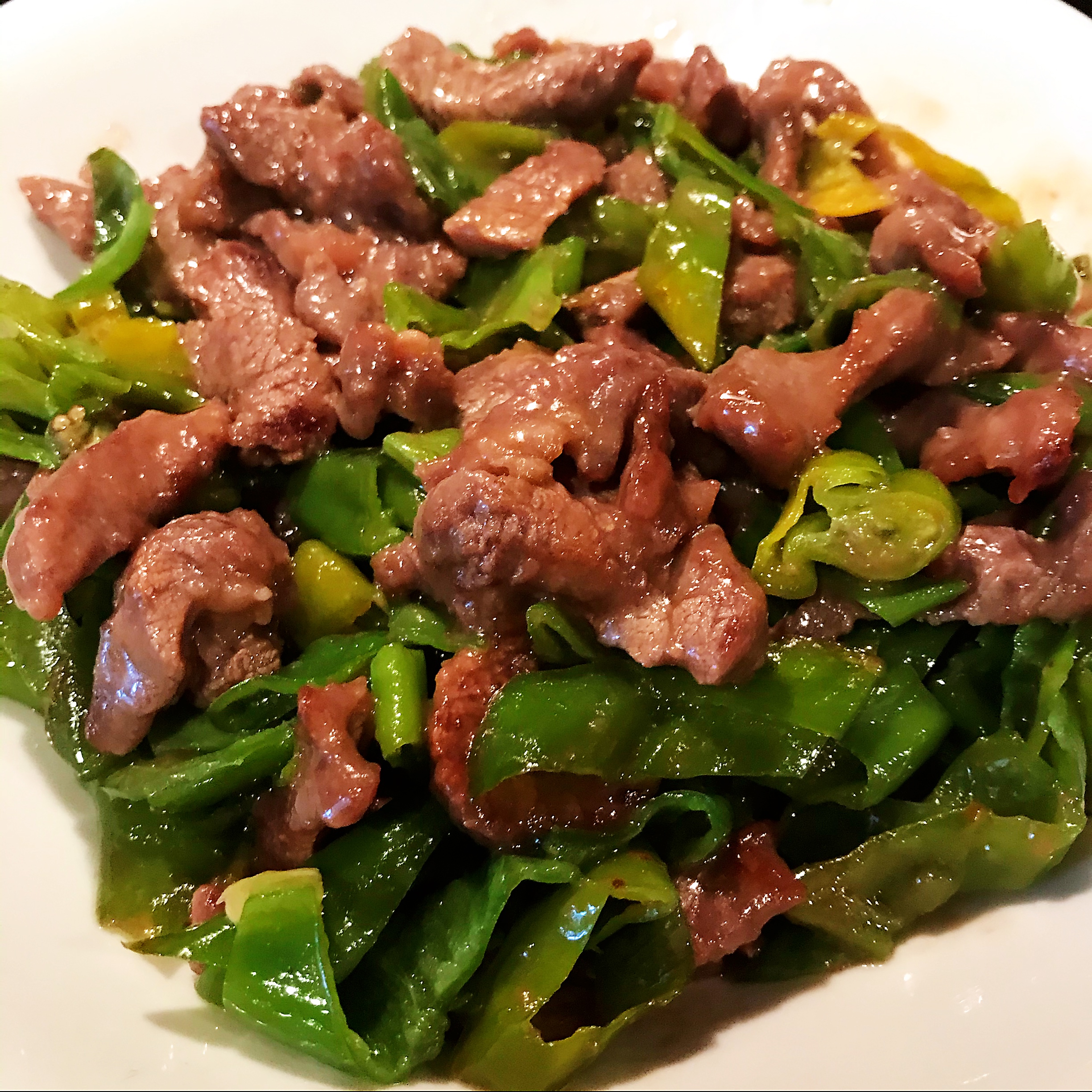 Beef grilled Shishito pepper – AirGO recipes by EZCuisine