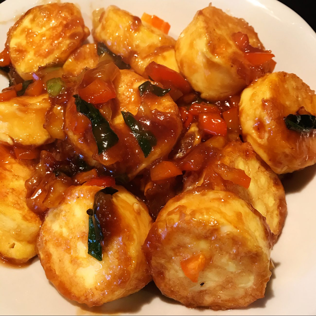 Japanese Egg Tofu Cooked With Oyster Sauce Airgo Recipes By Ezcuisine 4329