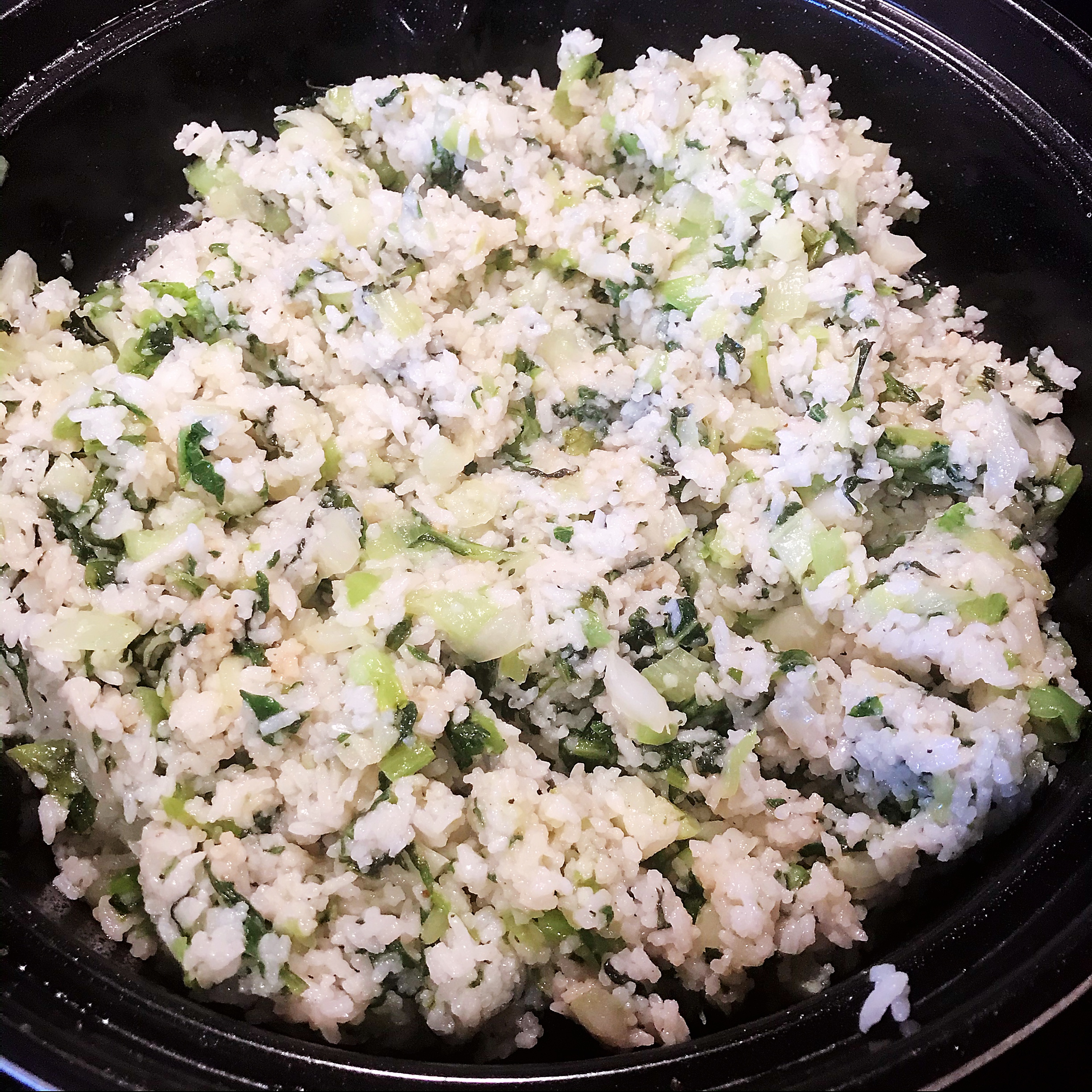 Vegan Bok Choy fried rice – AirGO recipes by EZCuisine