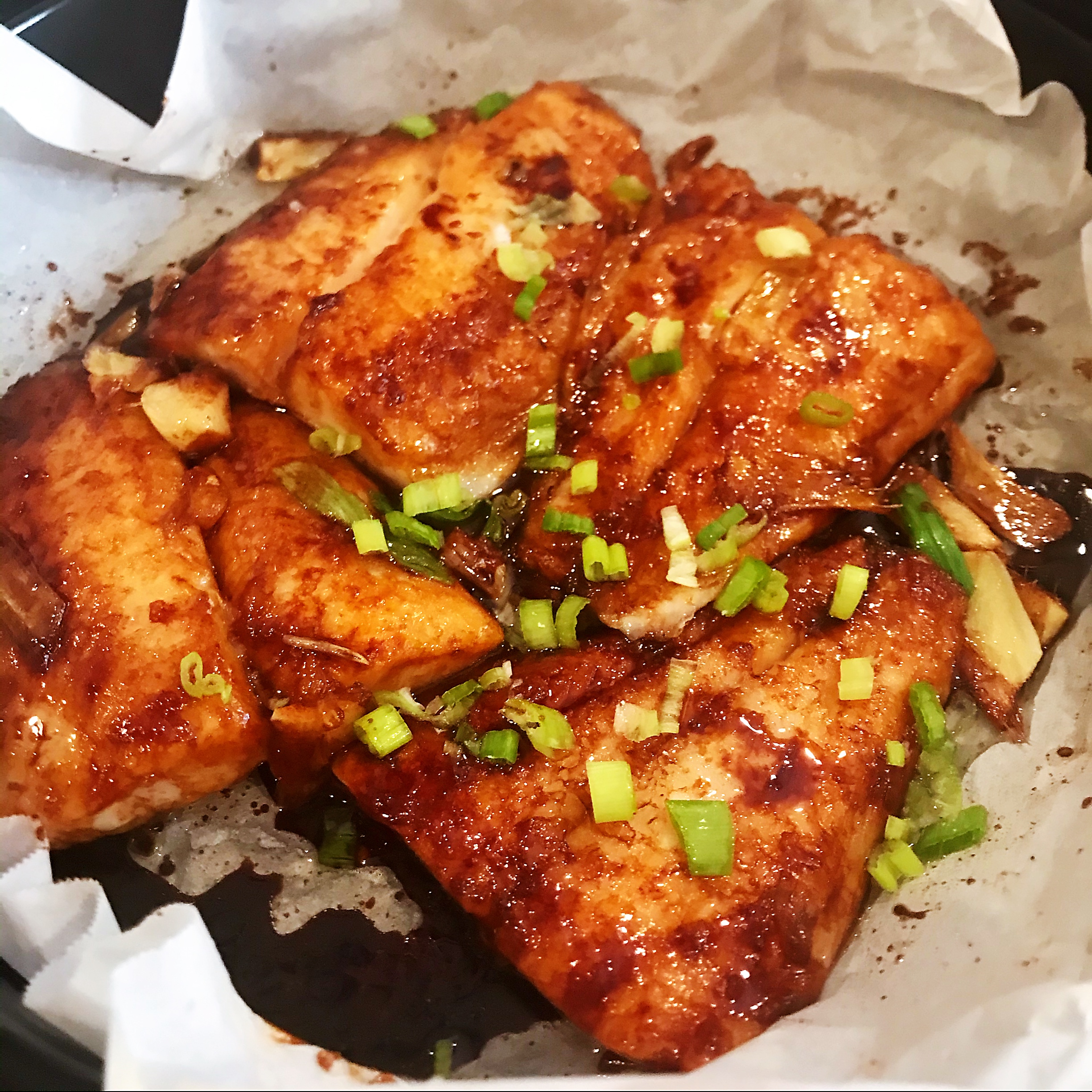 Red Sauced Fish – AirGO recipes by EZCuisine