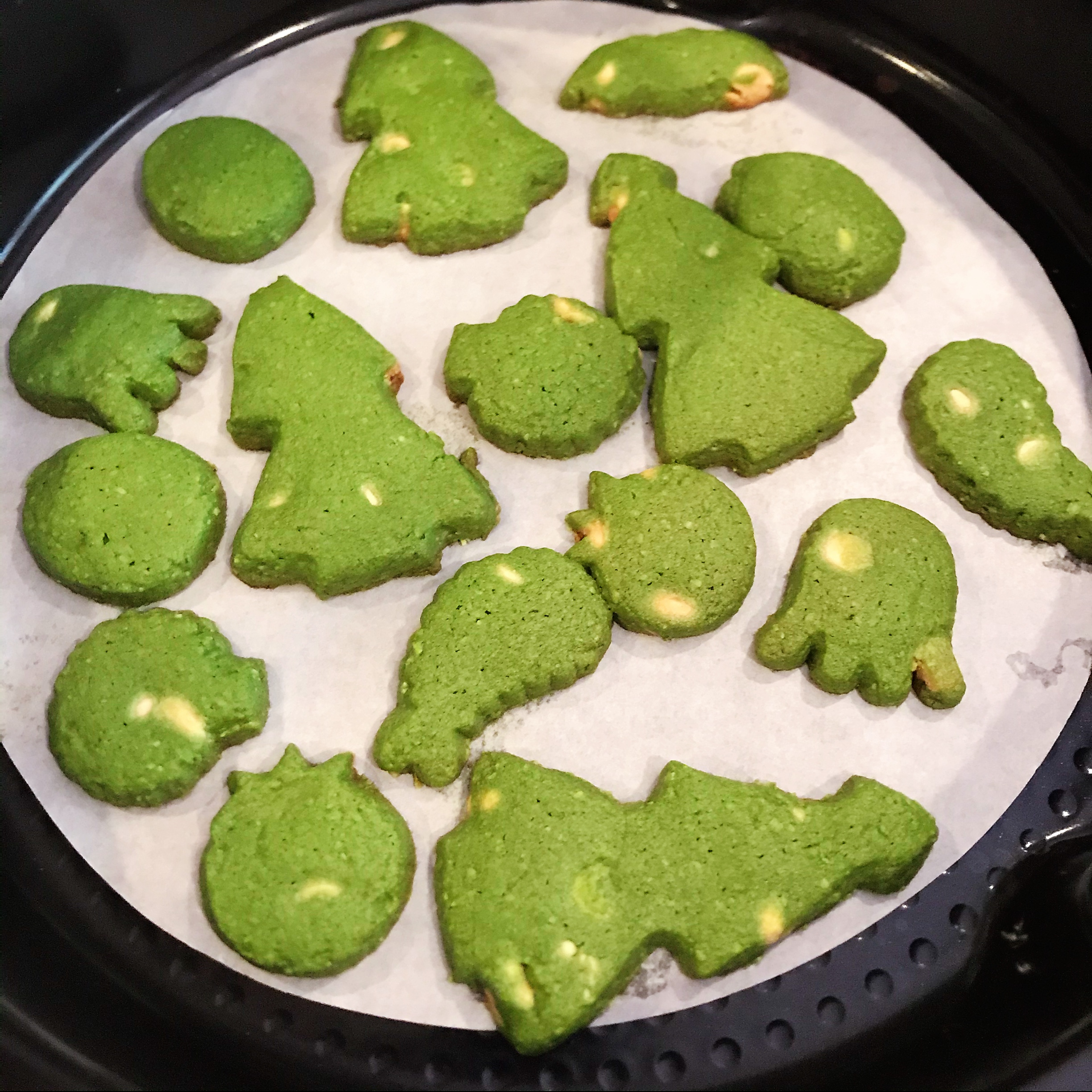 Matcha (Green Tea) cookies AirGO recipes by EZCuisine