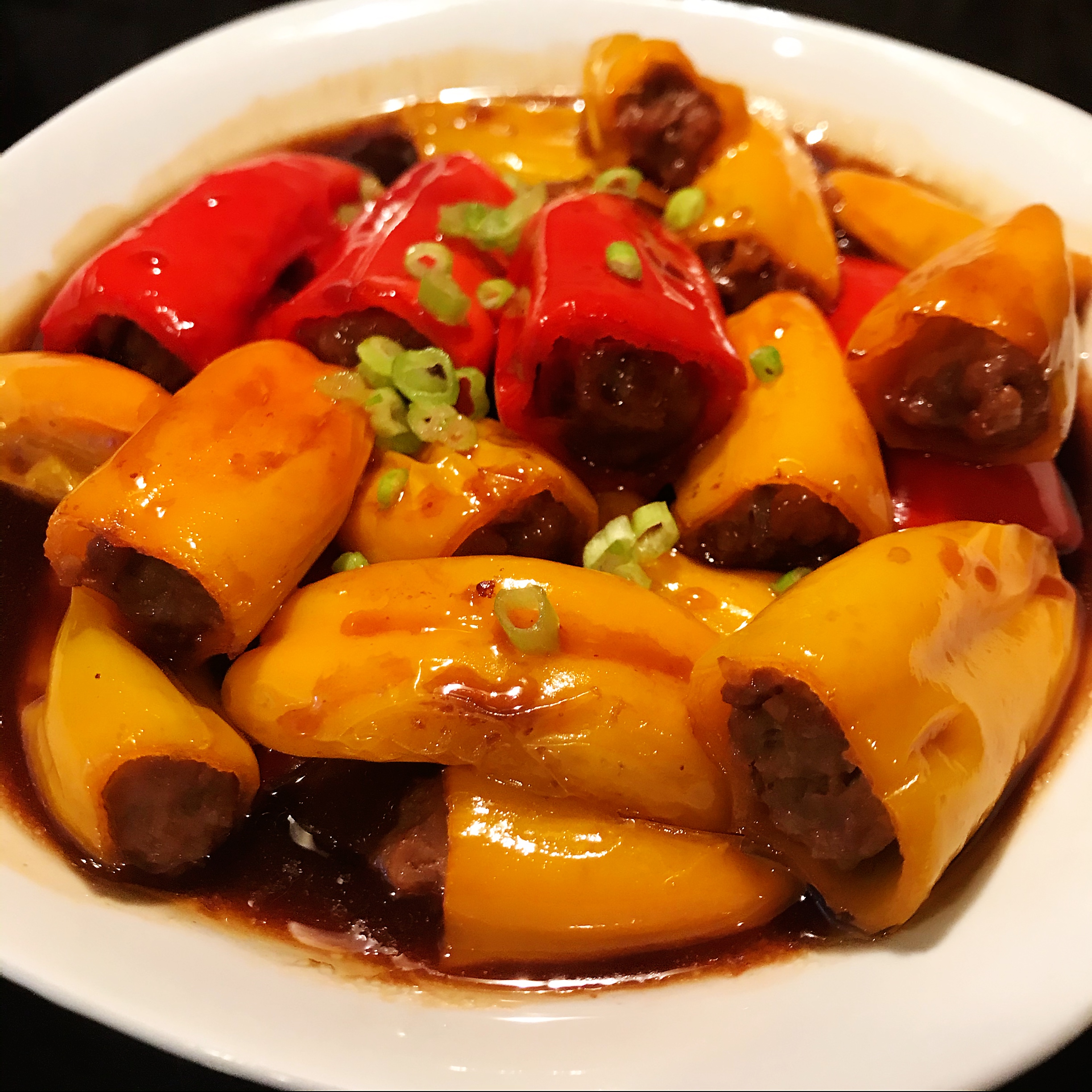 Stuffed Sweet Sour Mini Pepper – AirGO recipes by EZCuisine