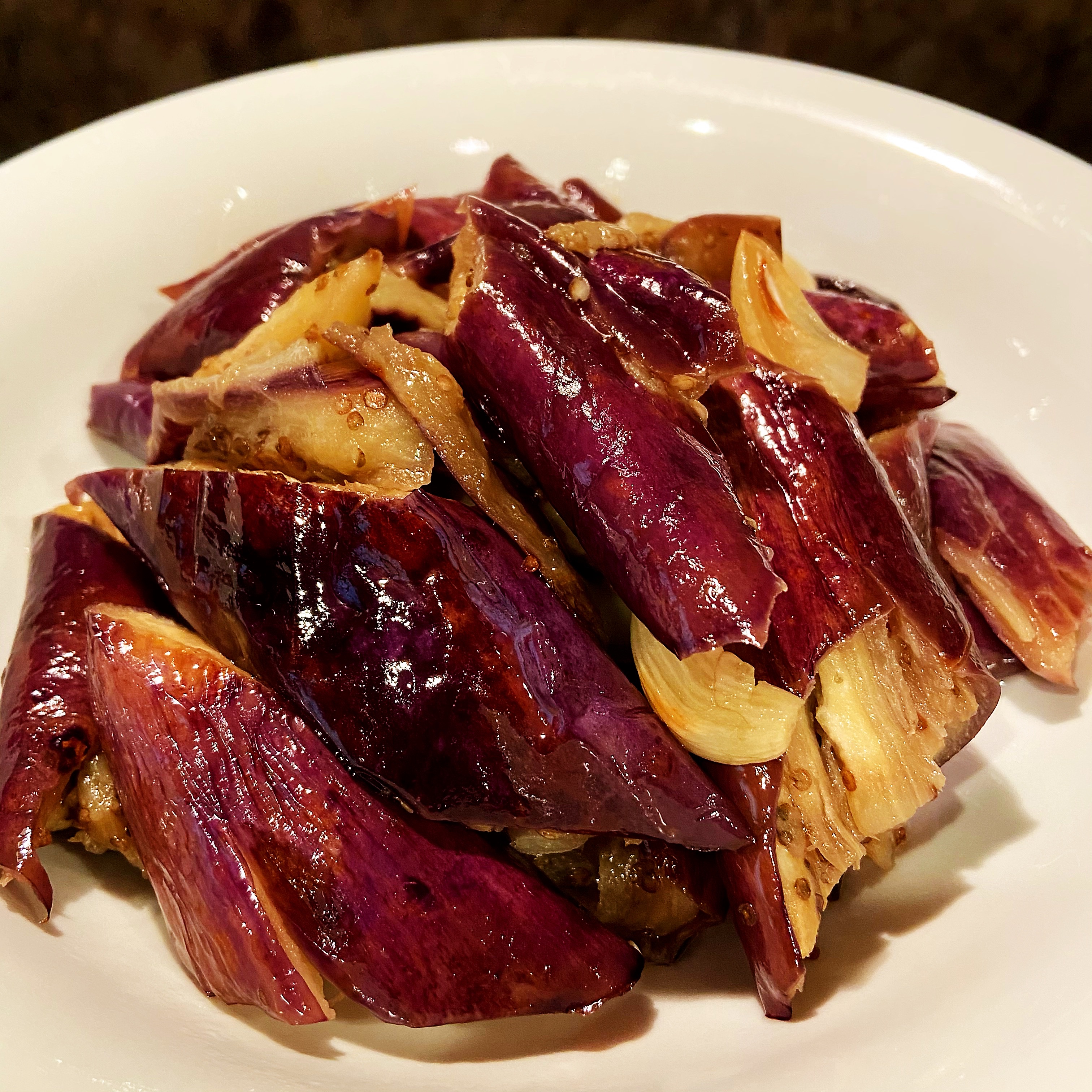 Garlic Grilled Chinese Eggplant – AirGO recipes by EZCuisine